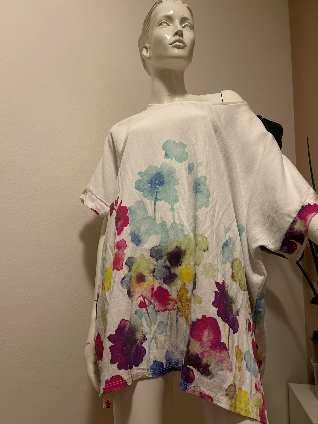 Maglia donna extra large viscosa 100% leggera morbida non trasparente