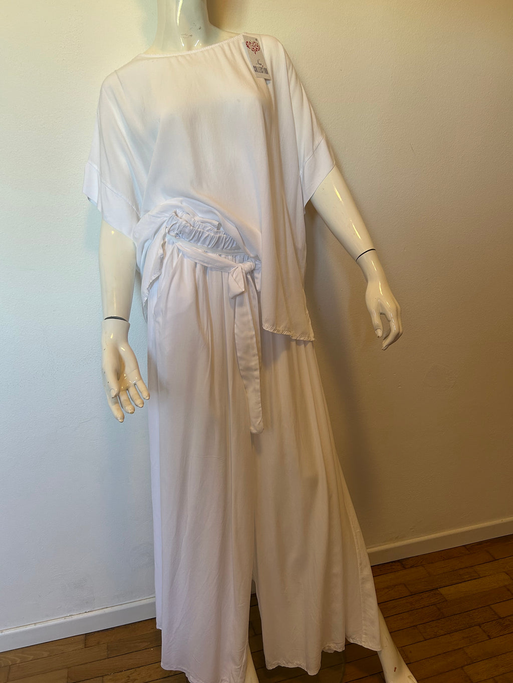 Completo viscosa estiva camicia e pantagonna taglia 54-56