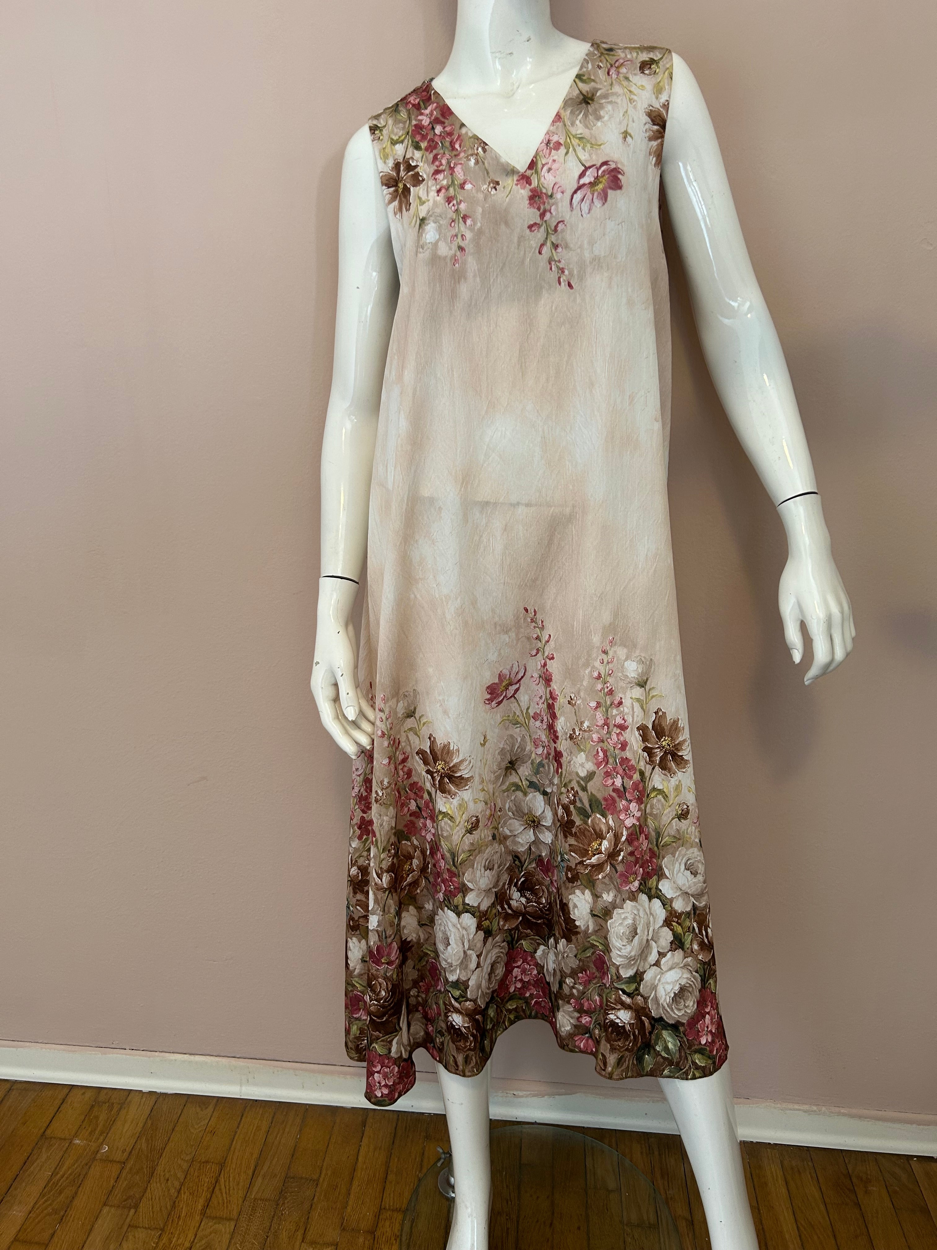 Vestito elegantissimo donna in viscosa 100% Taglia 42-44