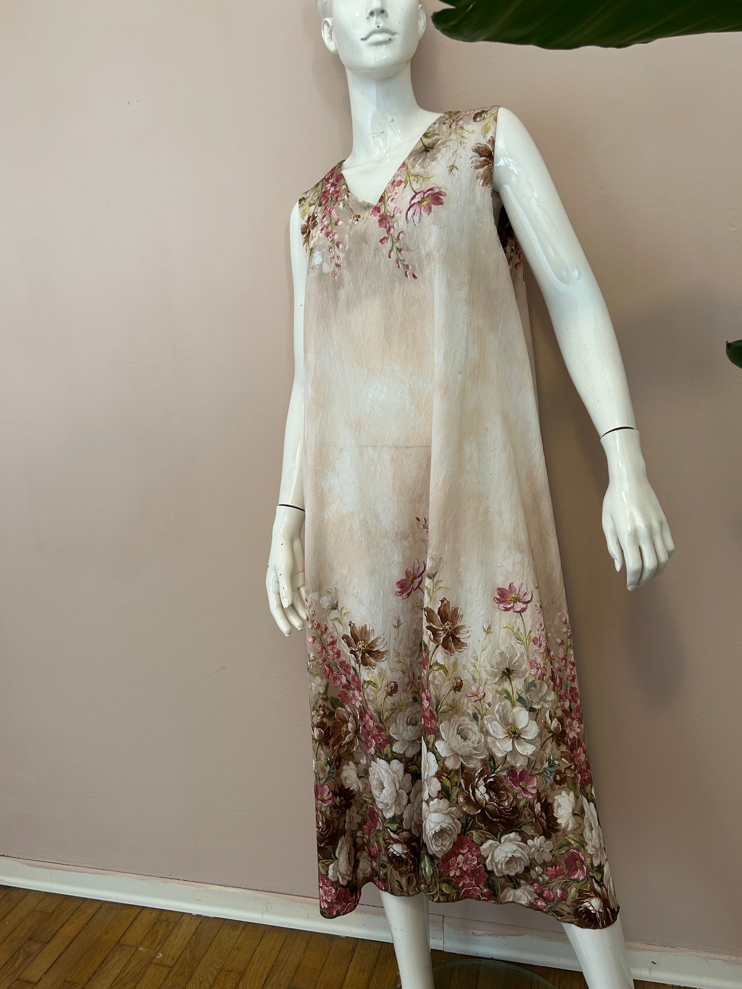 Vestito elegantissimo donna in viscosa 100% Taglia 42-44
