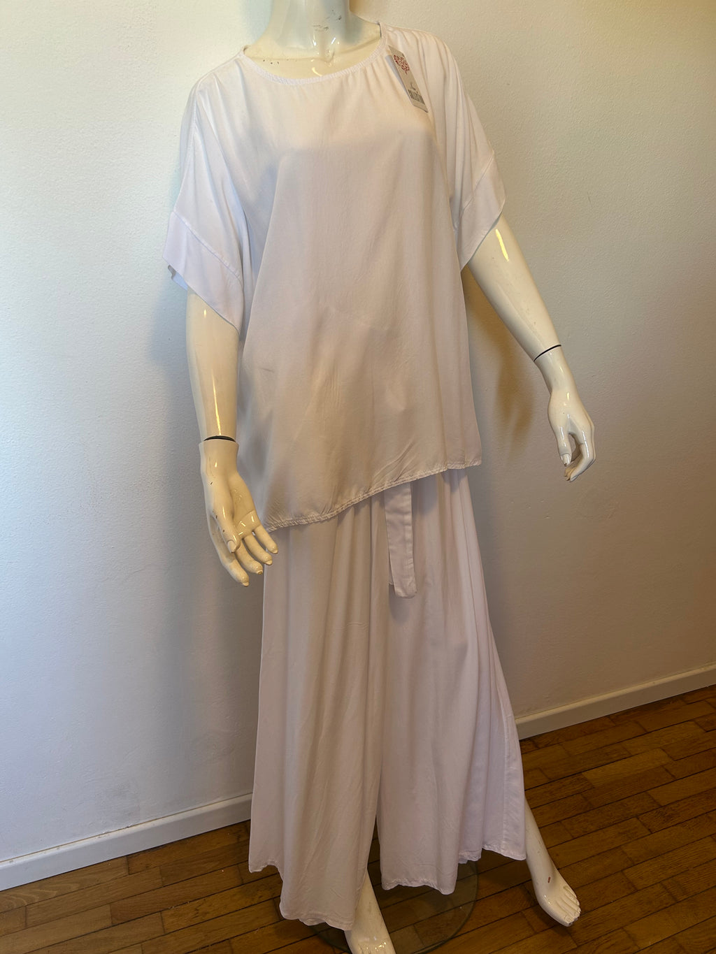 Completo viscosa estiva camicia e pantagonna taglia 54-56