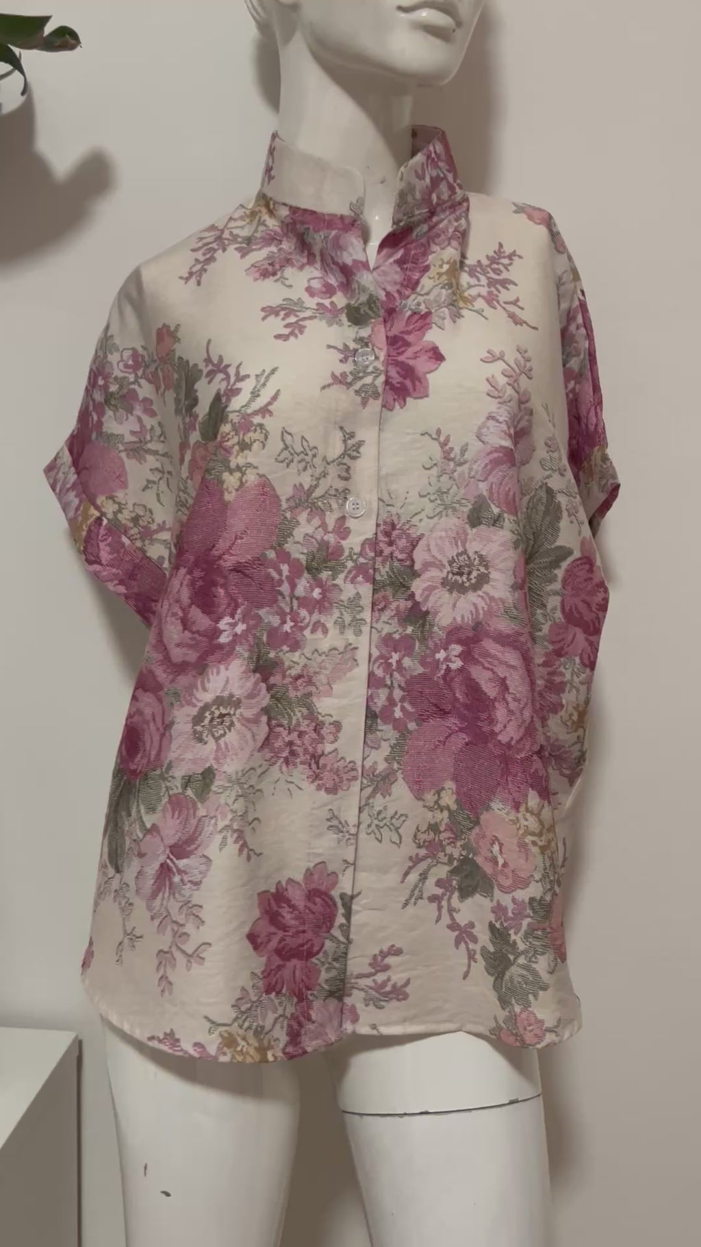 Camicia donna viscosa 100% non  trasparente taglia 48-50