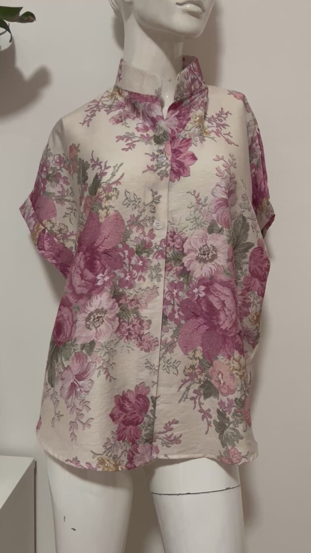 Camicia donna viscosa 100% non  trasparente taglia 48-50